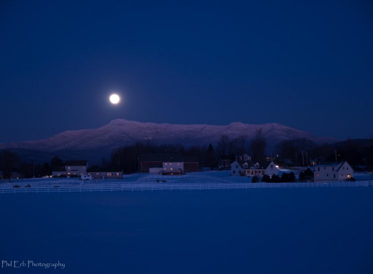 Snowy Moonrise